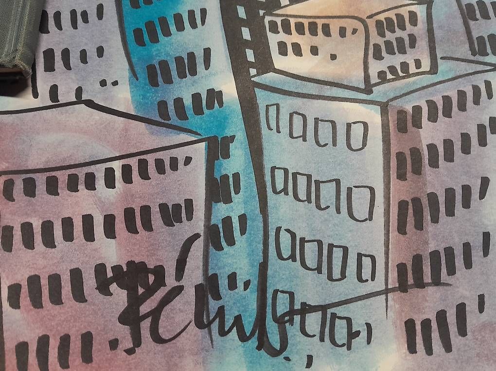 Gemälde: Pecub Dessin original – Gebraucht aus Bulle von pmcavalheiro 2