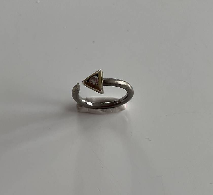 Anelli: Silberring mit Zirkonia – Usato da Ostermundigen venduto da Pehido22