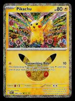 Pikachu 040/128 Pokemon 30th Celebration EN