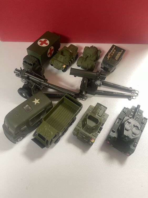Dinky Toys - 1:43 - 3 modèles militaires