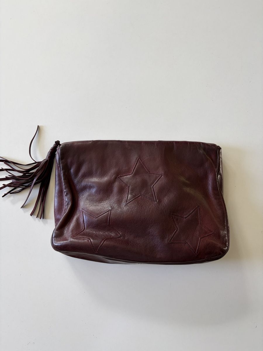 Fendi Taschen für Damen: Fendi Tasche Leder Bordeaux Sternen – Gebraucht aus Zürich von manueldnl 1