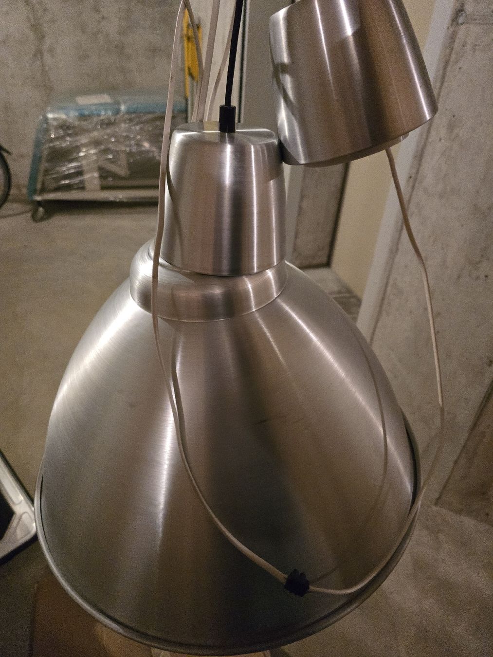 Lampen: Vintage Look Industrie Lampe, Aluminium – Gebraucht aus Wald zh von LilysZauberwelt 4