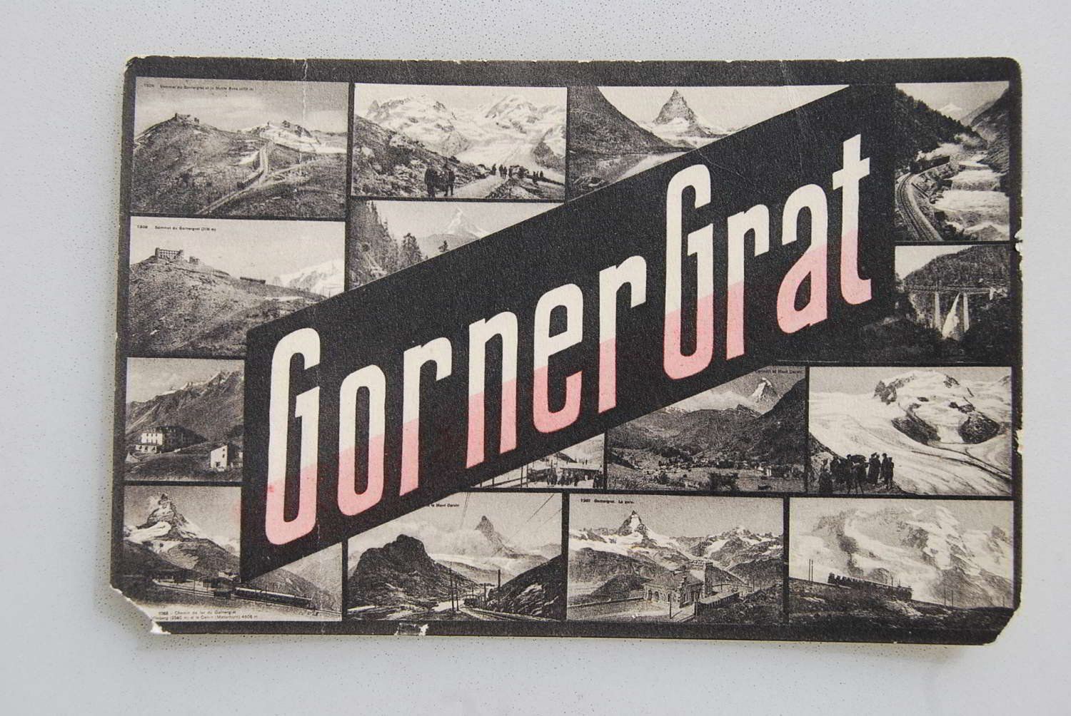 Ansichtskarten: AK Gorner Grat 1919 – Gebraucht aus Rüfenacht BE von Toro06