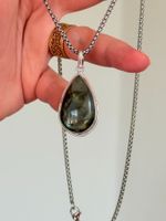 Collier labradorite, neuf, jamais porté!