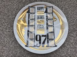 Vintage PIERO FORNASETTI serie Kalender Teller von 1971 rar