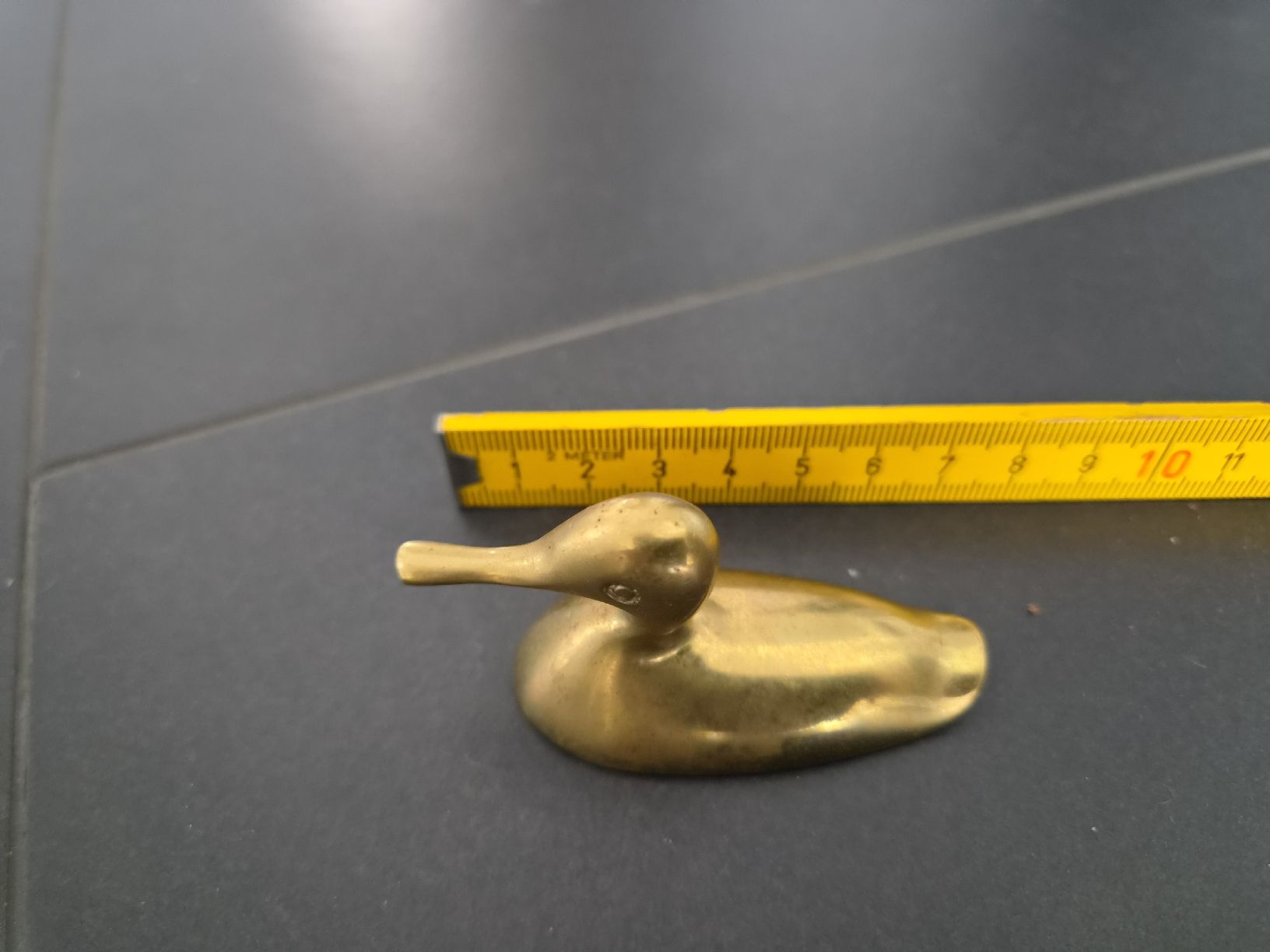 Statuette: Set Messing-Enten, antik – Usato da Eich venduto da gipsy1303 2