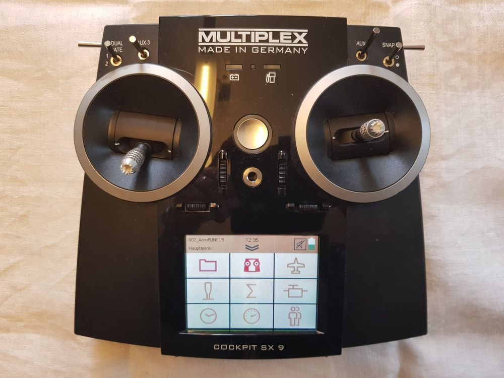 BROTECT Mattschutzfolie Für Multiplex Cockpit SX9 – 2 Stück, Entspiegelt!