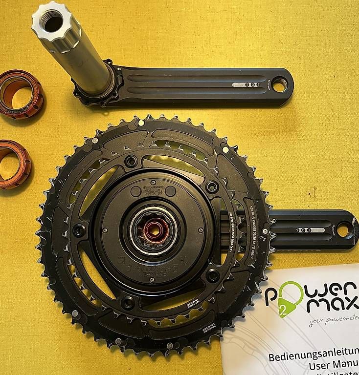 Ersatzteile: Kurbelsatz Rotor 3D mit Powermeter – Gebraucht aus Bern von Achkrach 1