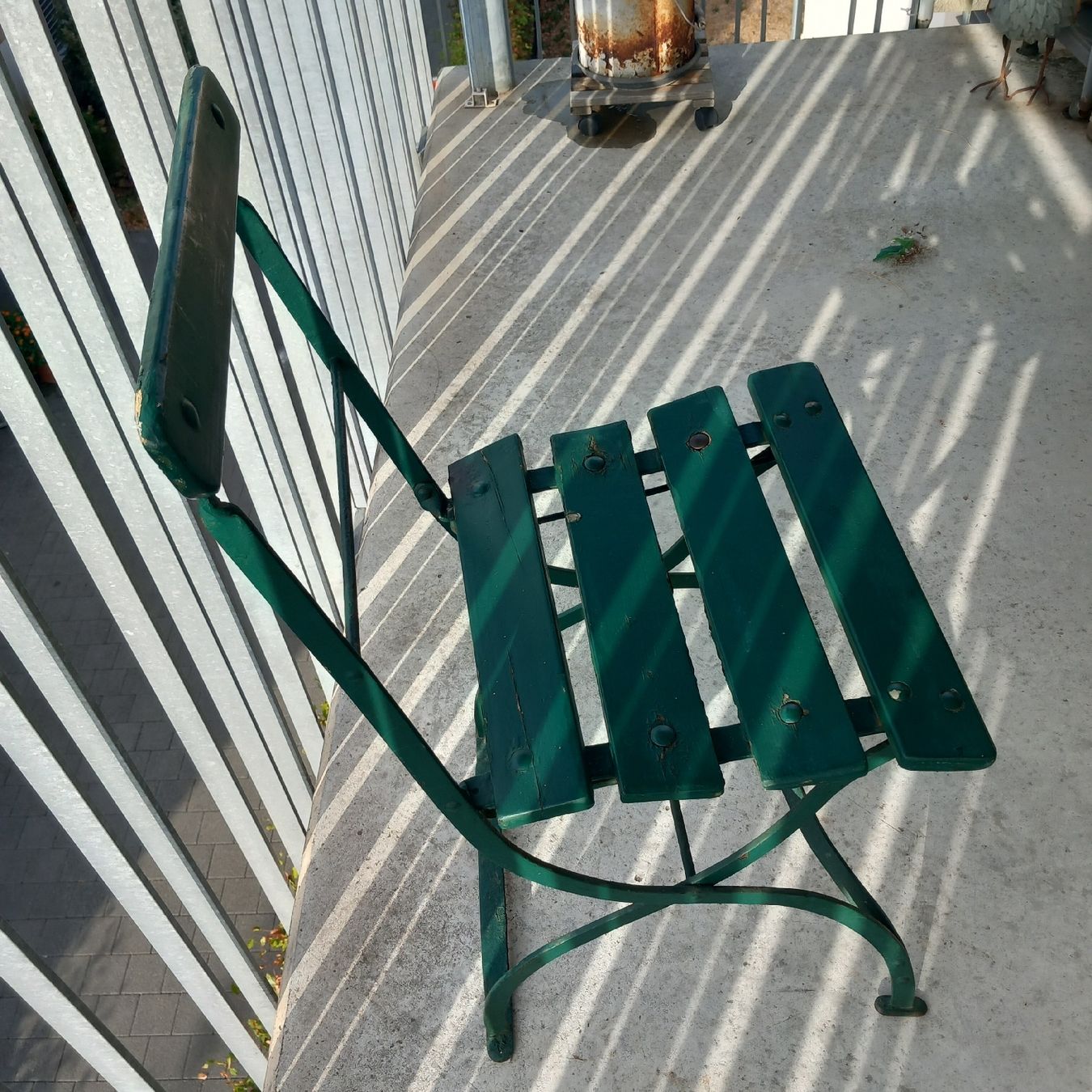 Stühle: Alter grüner Gartenstuhl / Vintage – Gebraucht aus Aegerten von gismolini 6