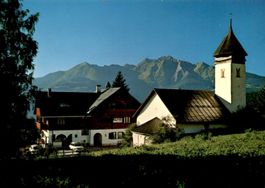 FLIMS FIDAZ Kirche, Hotel, Kurhaus, Auto