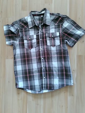 KURZARM-HEMD FÜR JUNGEN GR.164