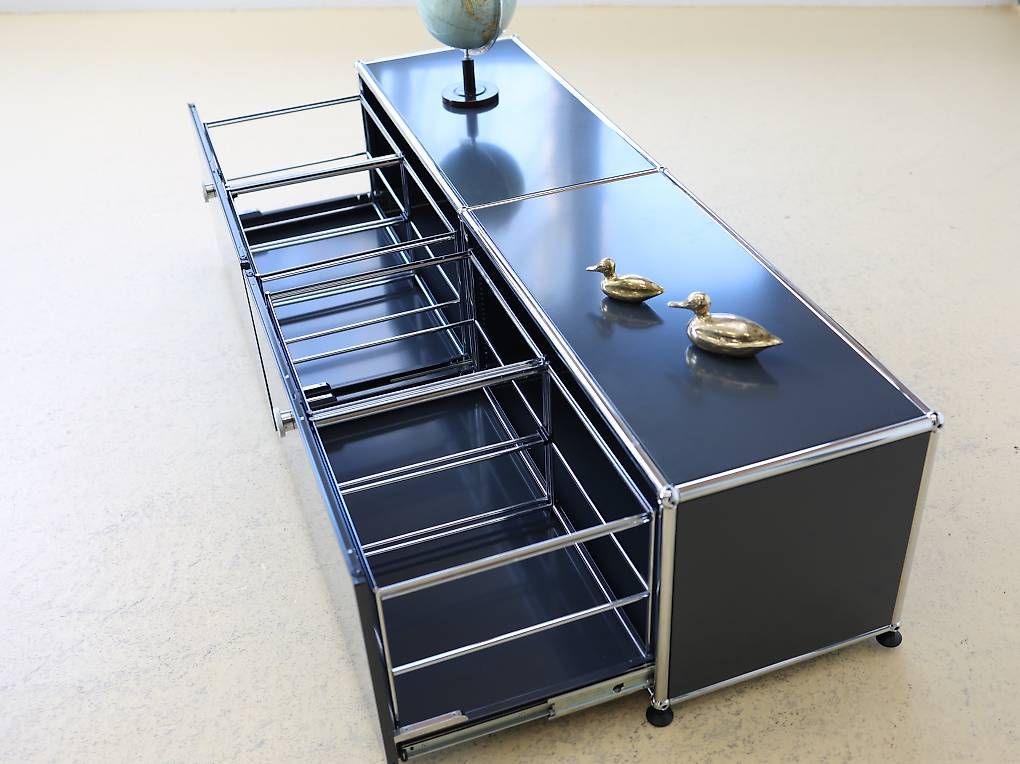 USM Kommoden: USM Haller Lowboard in Anthrazitgrau 2x1 – Gebraucht aus Meinisberg von atelier_TILIJA 5