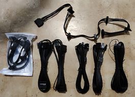 Corsair RM1000x Type4 Kabelset – ATX/2×PCIe/2×SATA+Splitter