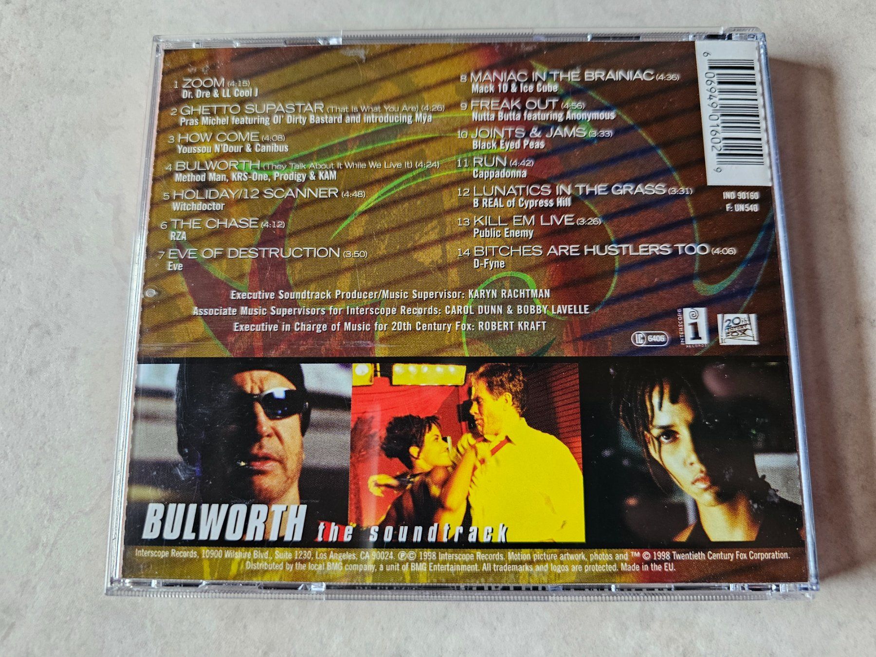 CD: Bulworth  -  The Soundtrack – Usato da Schneisingen venduto da backstore24 1