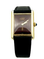 Montre Mécanique Cartier Must Tank Vermeil Vintage