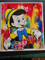Ben Allen  Pinocchio Graffiti   3D-Konstruktion SIGNIERT