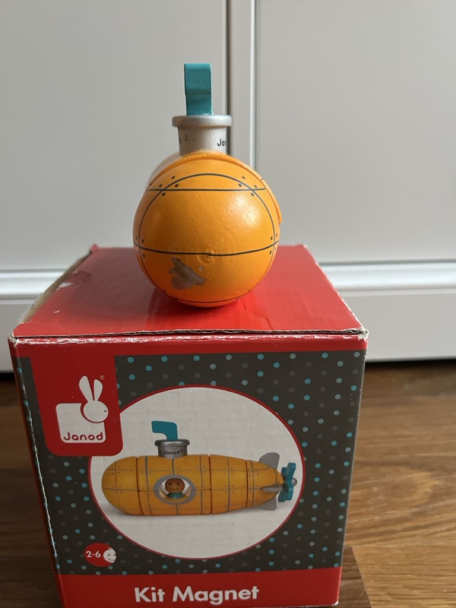 Janod Giocattoli: Janod Wooden Toy Magnet Stacking Set - Develop Skills – Usato da Adliswil venduto da youngbee 3