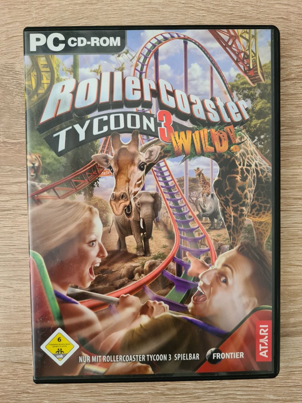 Spiele: RollerCoaster Tycoon 3 Wild! (German Cover) - PC – Gebraucht aus Carouge GE von Gasco
