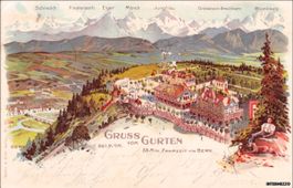 Gurten BE // 1901 Gruss vom Gurten Litho