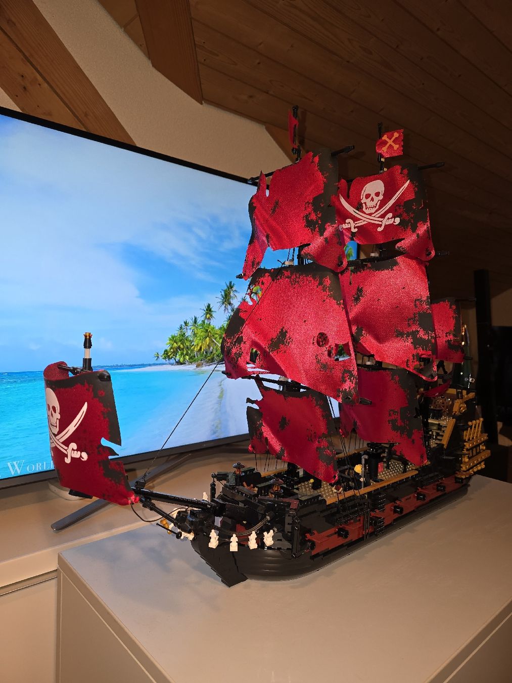 Spielzeuge: Queen Anne's Revenge Piratenschiff – Neu (gemäss Beschreibung) aus Flawil von Ride4Fun 1