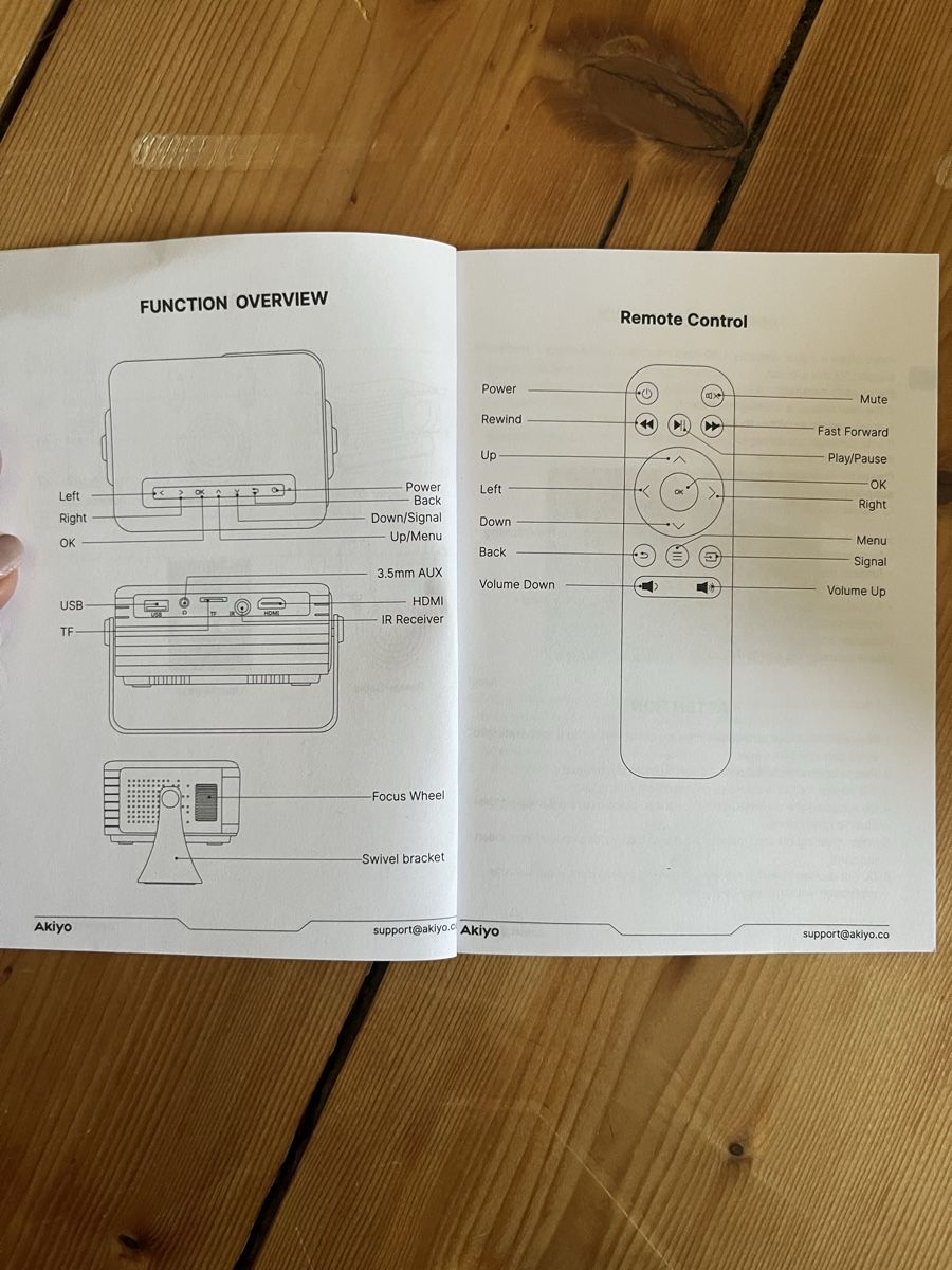 Proiettori: Akiyo LED Projector / Beamer - NEU – Nuovo (secondo la descrizione) da Bern venduto da yolandaschnegg 4