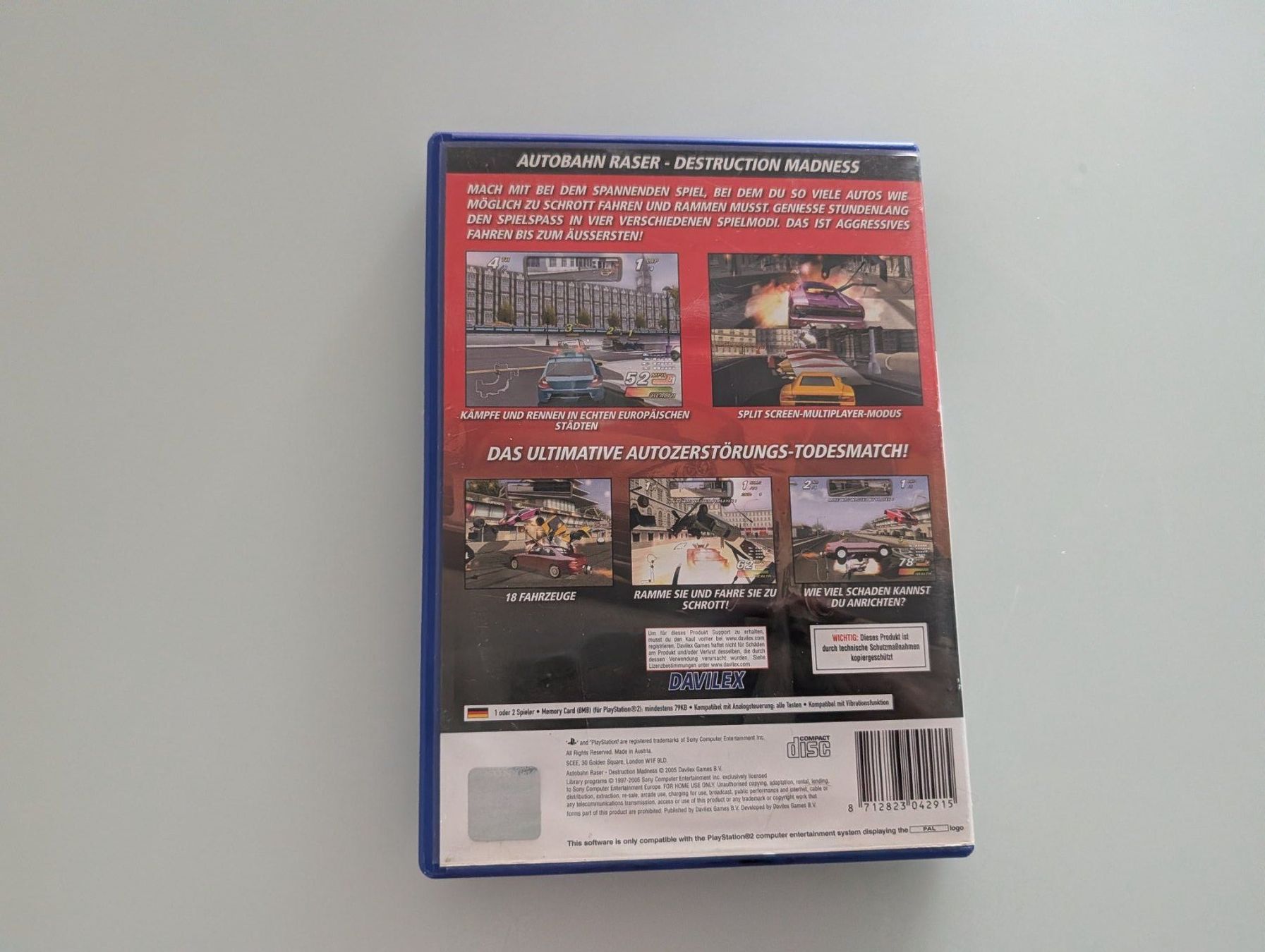 Sony Giochi: Autobahn Raser Destruction Madness PS2 – Usato da Winterthur venduto da sax8400 2