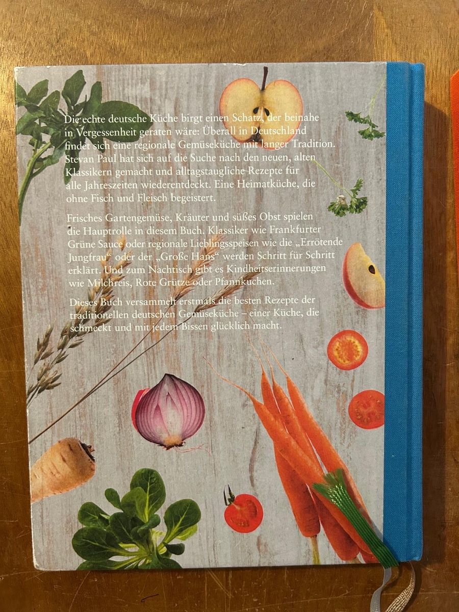 Bücher: Stevan Paul. Deutschland vegetarisch – Gebraucht aus Zürich von WWehrle 1