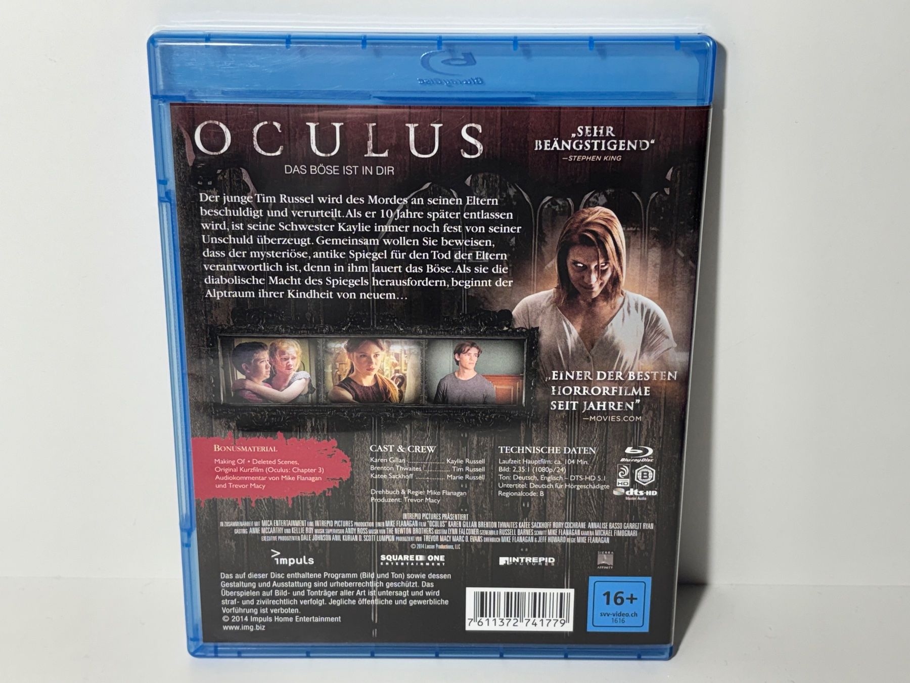 Alle DVDs: Oculus Blu Ray – Gebraucht aus Wilderswil von Mr.Fury 1