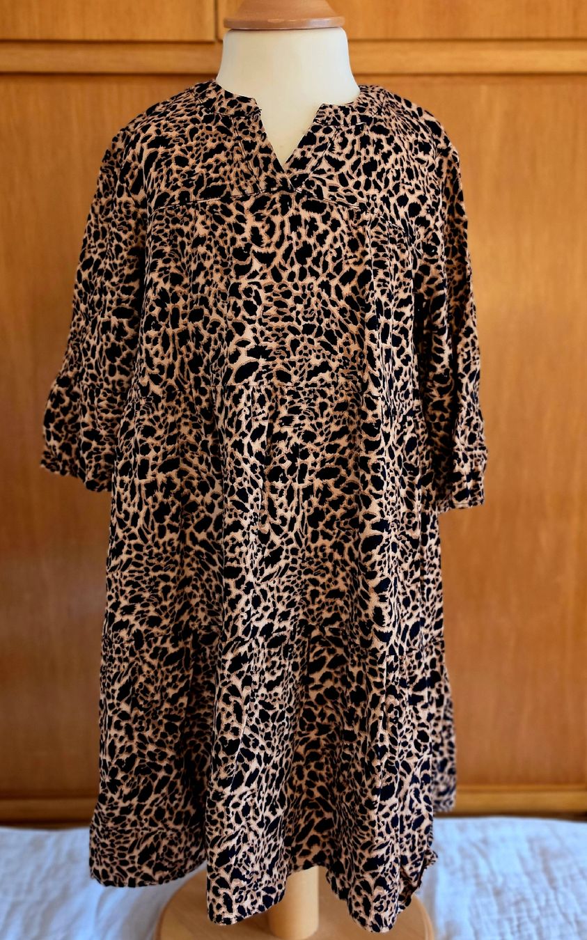 Only Kleider & Röcke: Kleid Only Leopard neu 116 – Neu (gemäss Beschreibung) aus Ruggell von liverzano1