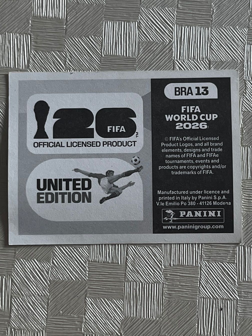 Panini Carte collezionabili: Panini Fifa Word Cup 2026 BRA 13 – Usato da Winterthur venduto da Numero1 1