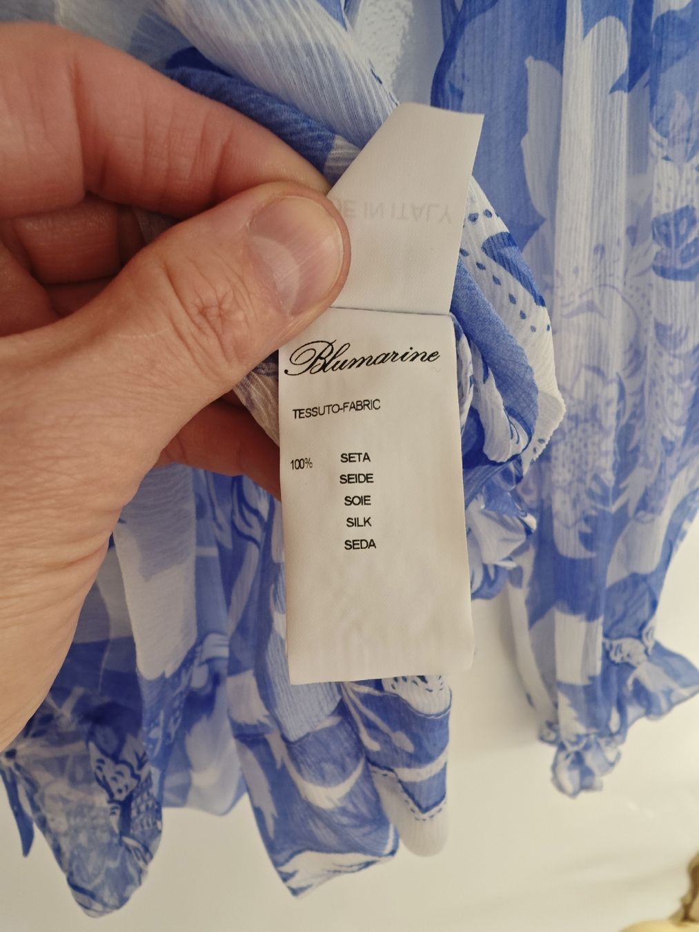 Blusen: BLUMARINE Seidenbluse – Neu (gemäss Beschreibung) aus Erlenbach ZH von nlh 4