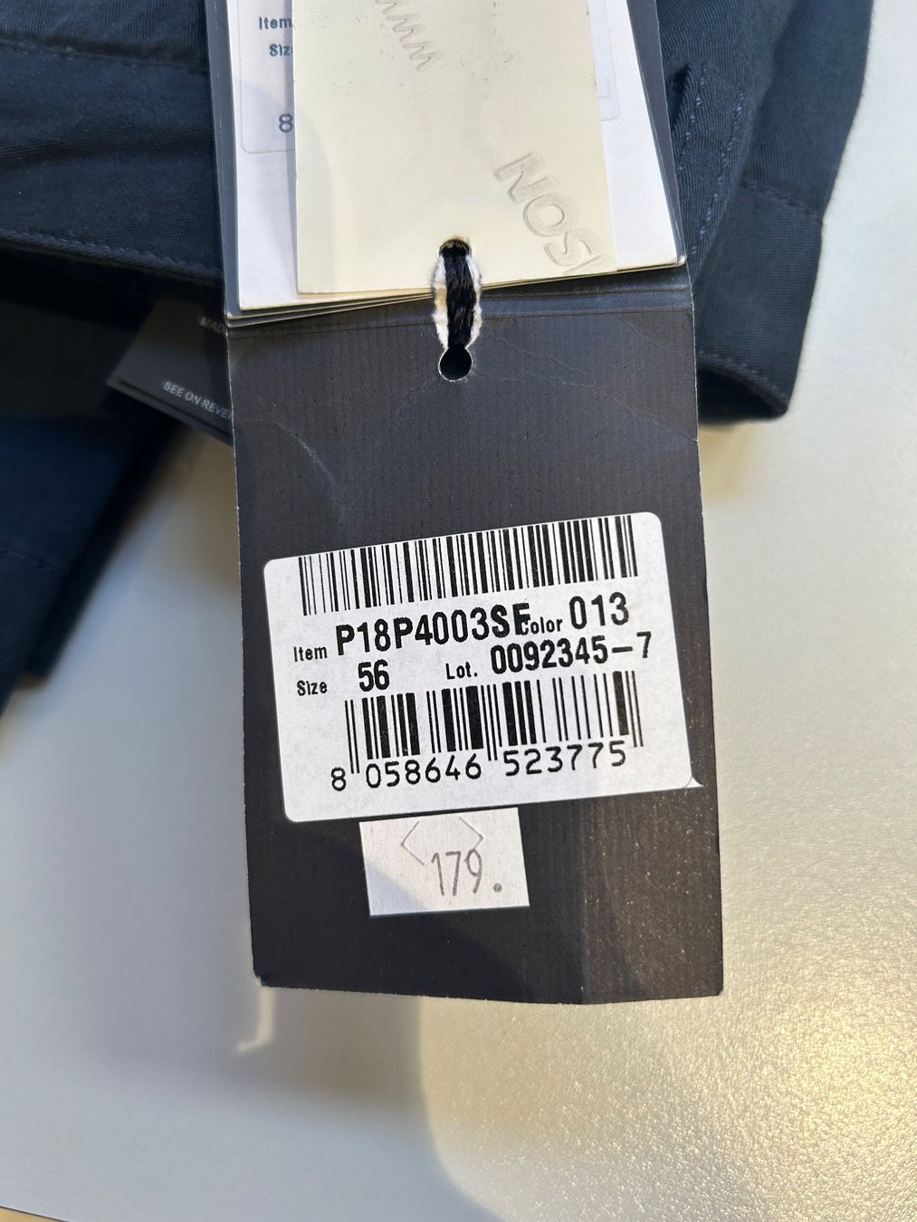 Paul & Shark Hosen: Paul & Shark Hose slimfit navy Gr. 56, neu – Neu und originalverpackt aus Glattpark(Opfikon) von Cmberger 2