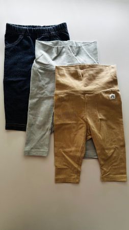 Set of 3 baby leggings, size 56