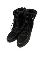 Tommy Hilfiger Winterstiefel, Keilabsatz, Grösse 38, Schwarz