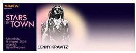 LENNY KRAVITZ am Stars in Town Schaffhausen vom 05.08.2026