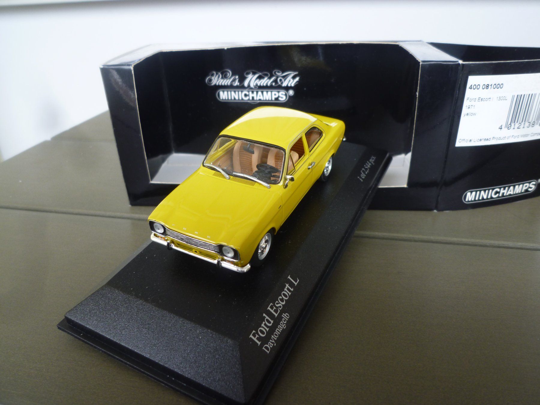 Ford Modellini d'auto: Ford Escort L (1971) – Nuovo e nell'imballaggio originale da Flawil venduto da Imperiosud 2