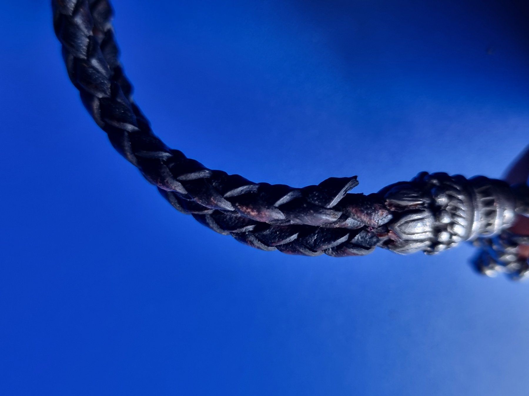Catenine: Halskette Leder 925 Silber – Usato da Schaffhausen venduto da Leveron13 4