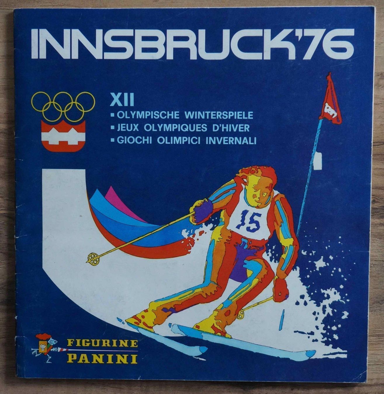 Panini Alben: Panini-Album Innsbruck 76 – Gebraucht aus Schindellegi von woneschi