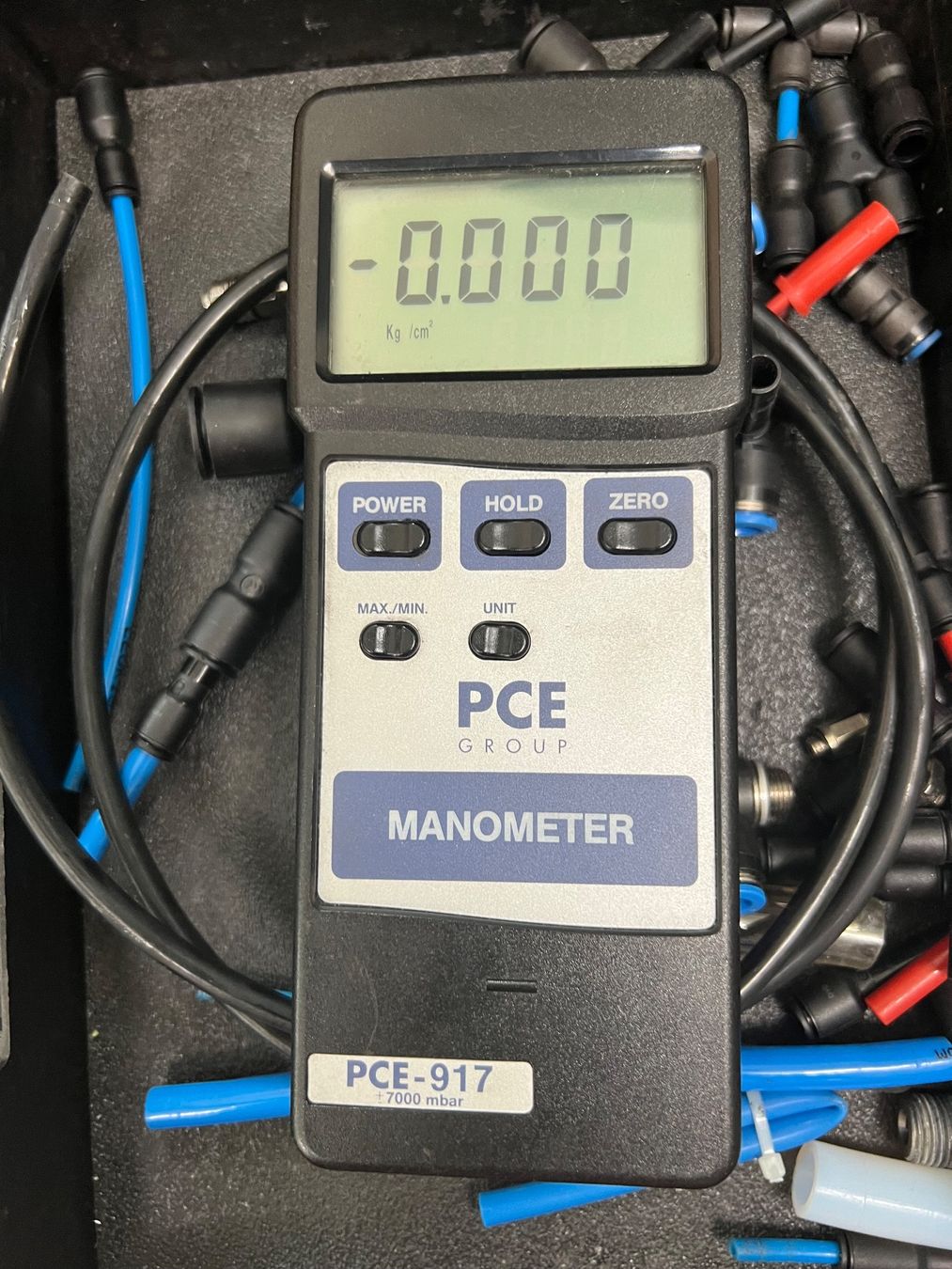 Misurare: PCE Instruments Druckmessgerät PCE-917 |±7000 mbar – Usato da Basel venduto da La.Bonne.affaire 1