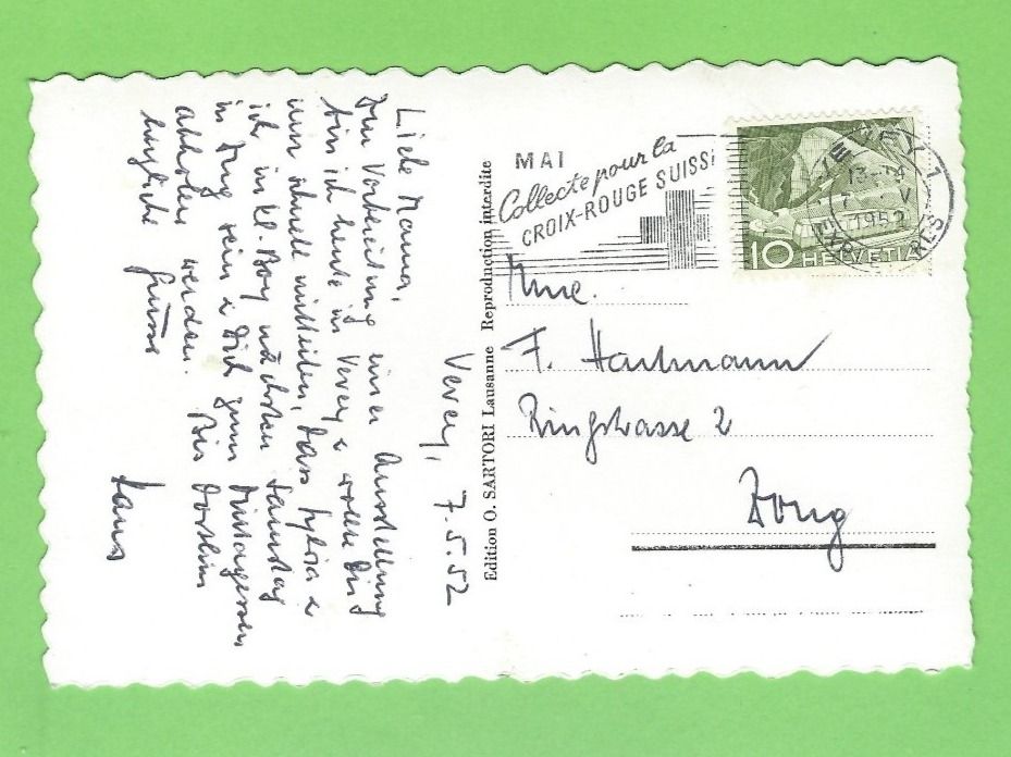Cartoline postali: Chexbres - Vevey - Montreux – Usato da Zürich venduto da t24_de 1