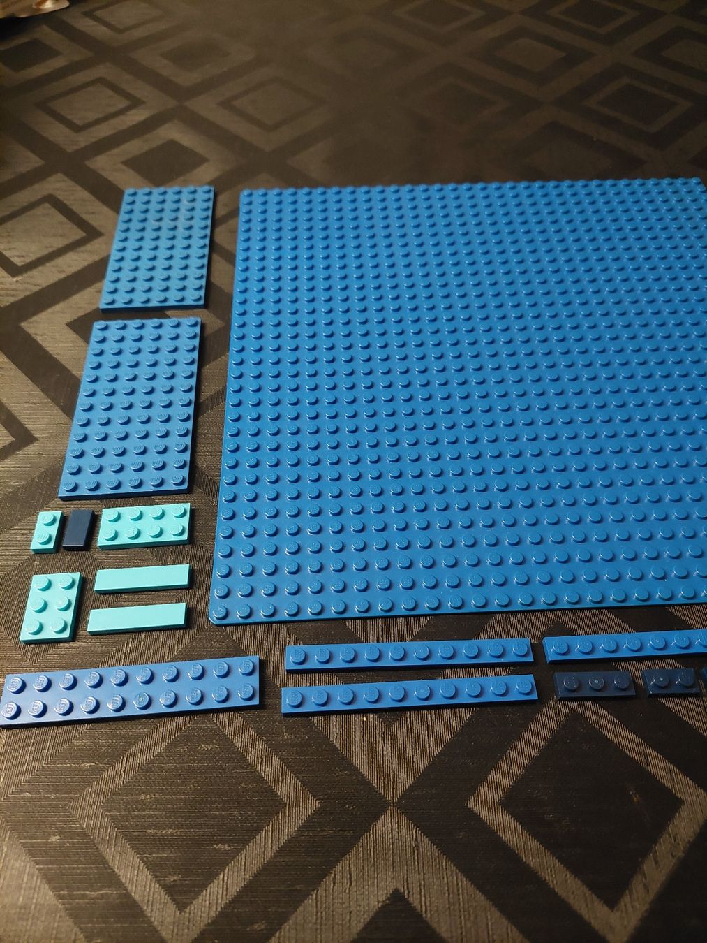 Lego Giocattoli: Diverse  Lego  Platten  blau – Usato da Zetzwil venduto da sti_x9xf 1