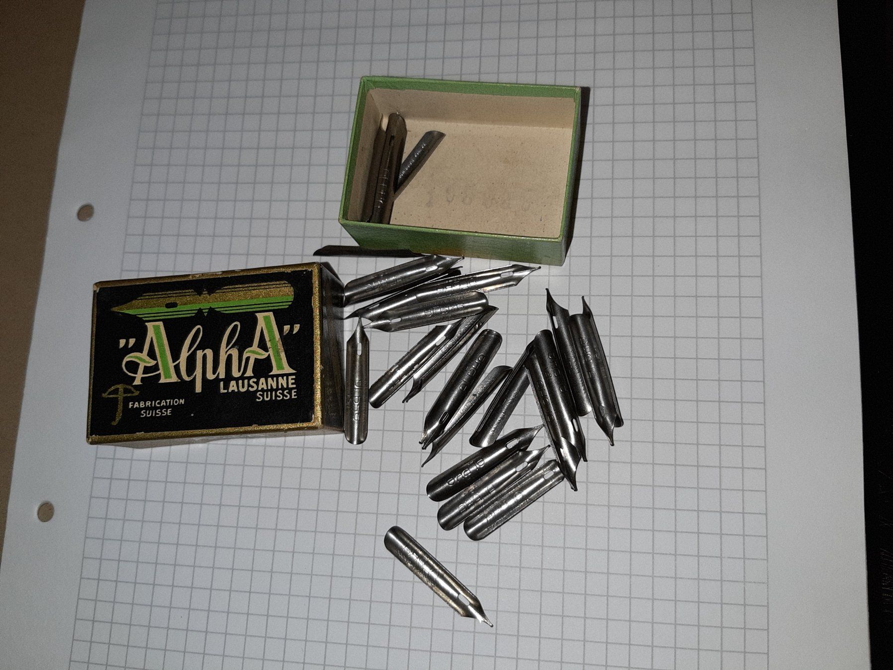 Monde des animaux: Vintage Schreibfedern "Alpha" + Soennecken – D'occasion à Rotkreuz par nigal 4