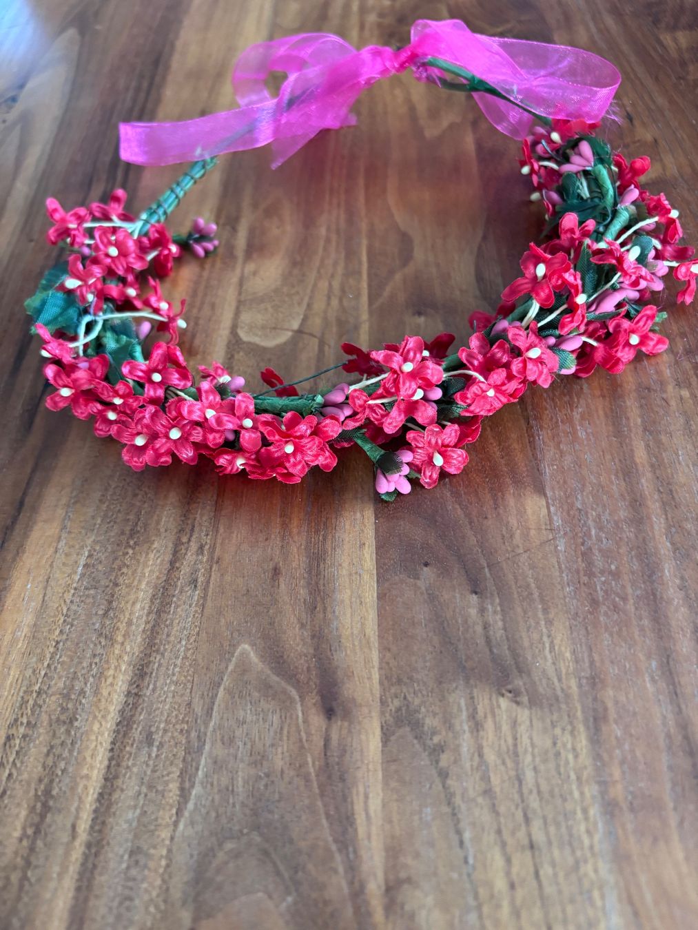 Accessori per capelli: Blumenkranz für Haare rot – Nuovo (secondo la descrizione) da Balsthal venduto da Uroby 1