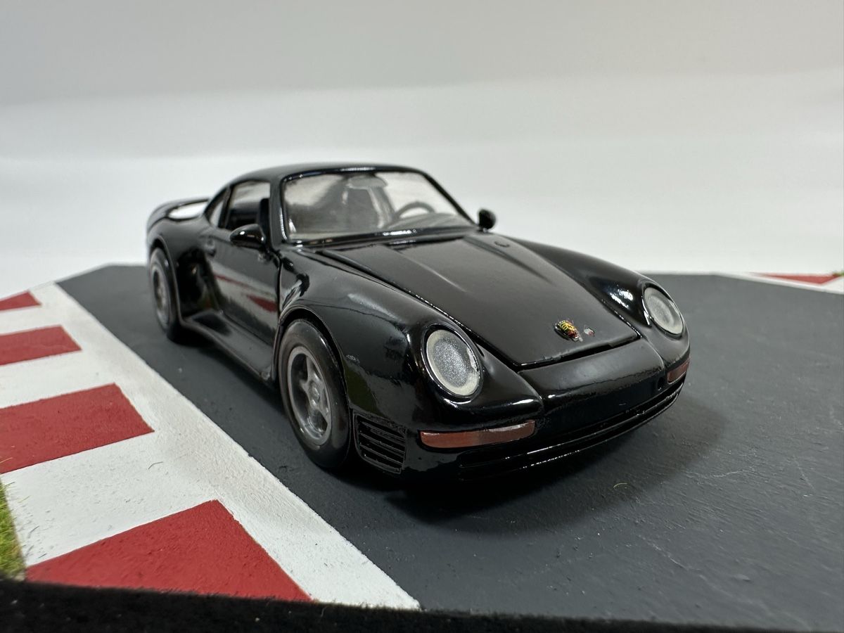 Porsche Modellautos: Porsche 959 1:43, schwarz, NZG MODELLE – Gebraucht aus Zofingen von rf9_x2xt 6