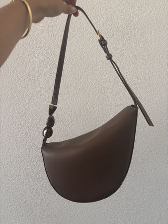 Zara Taupe Shoulder Bag