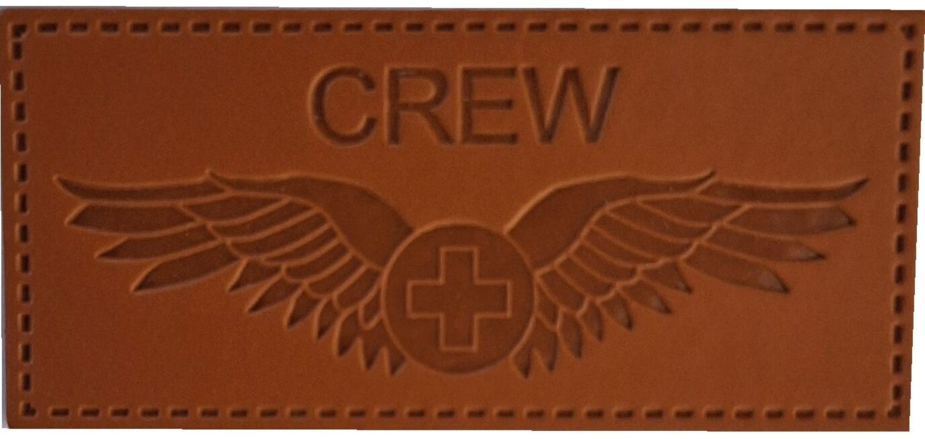 Schweizer Armee Placchette & Badge: Swiss Wing Crew Kunstleder mit Klett – Nuovo (secondo la descrizione) da Emmenbrücke venduto da airplane47