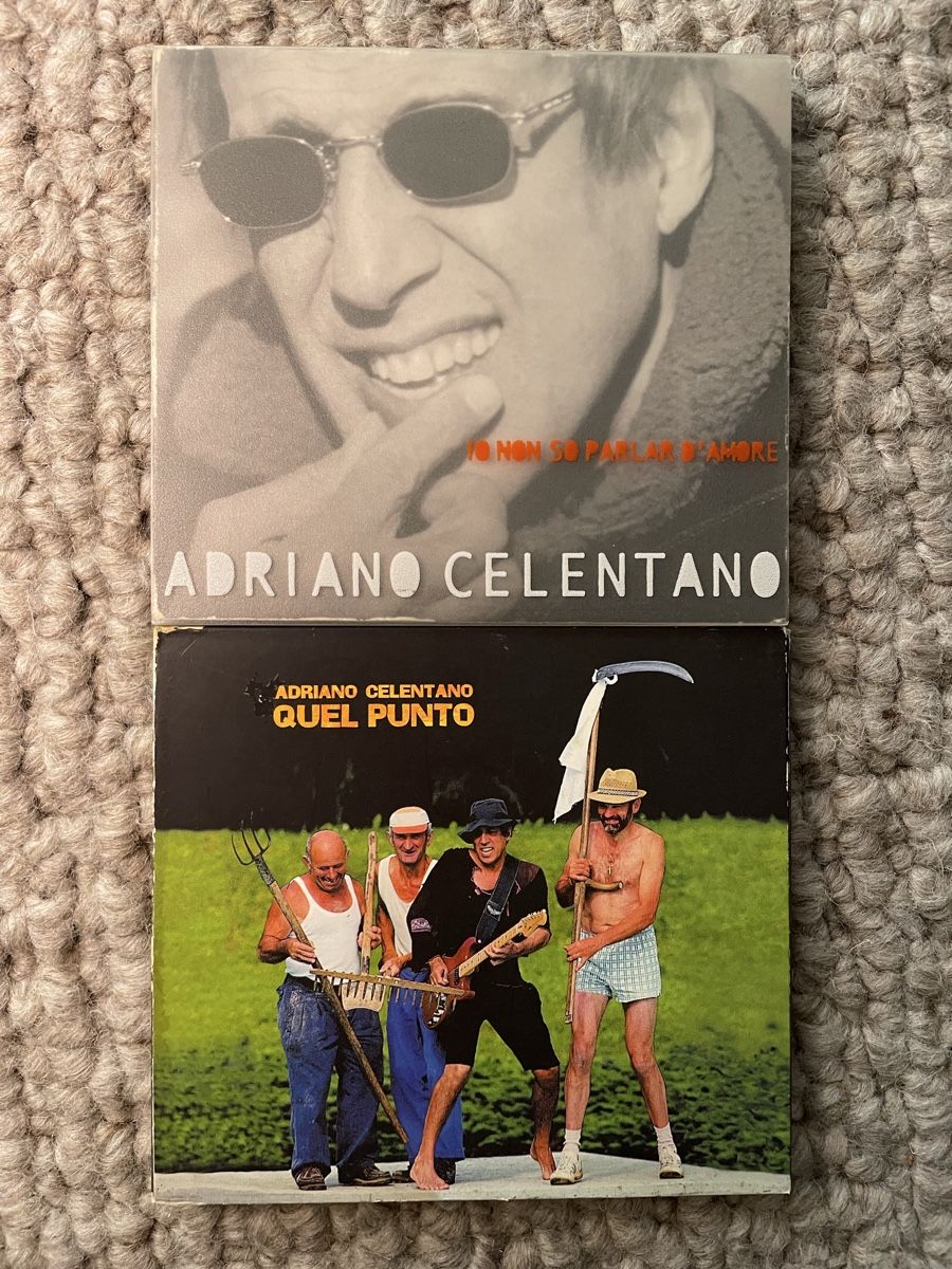 CD: 2x Adriano Celentano – Usato da Reinach AG venduto da trigger7811