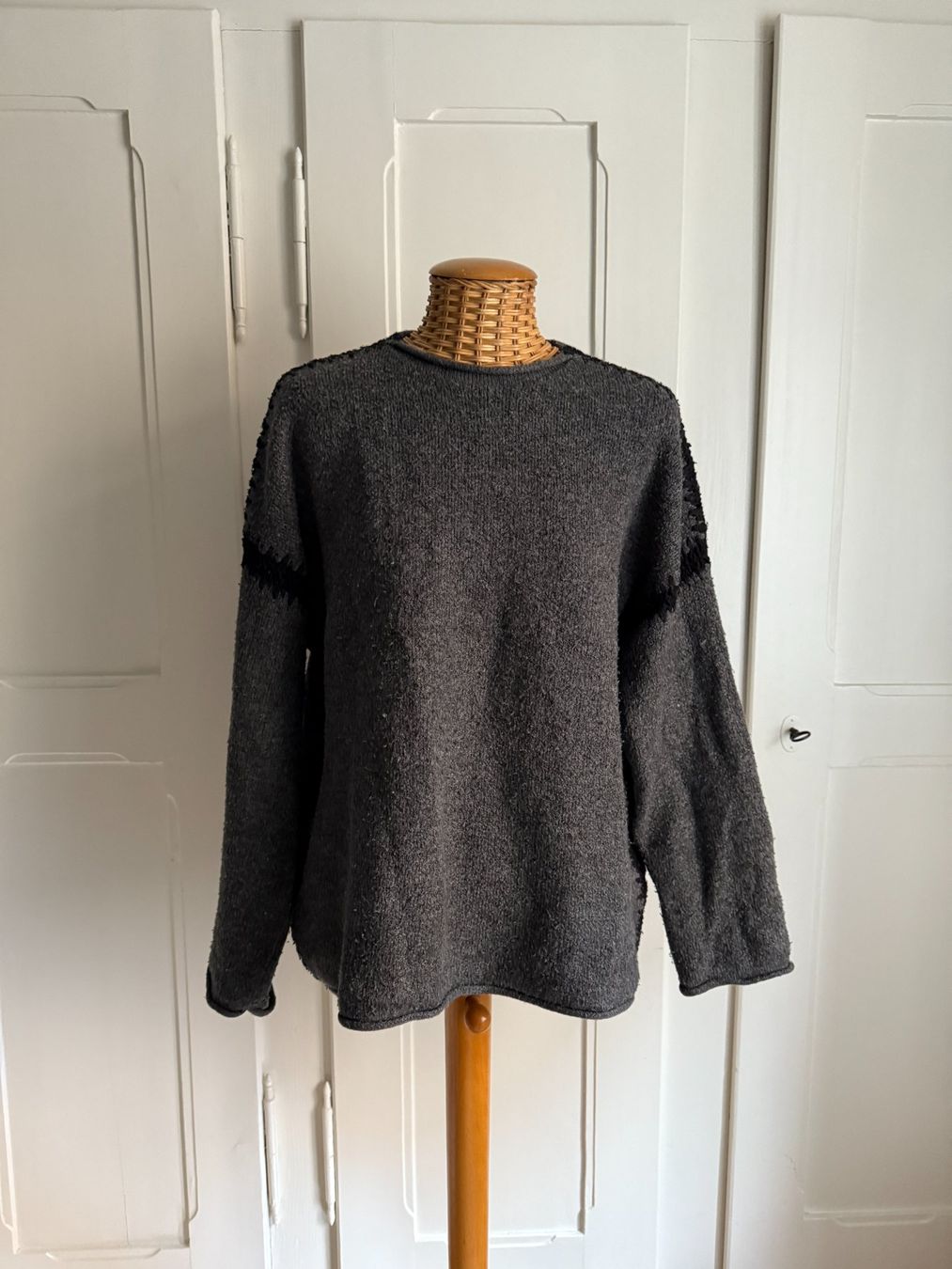 Zara Maglioni & Felpe: ZARA - Strickpullover dunkelgrau M – Usato da Zürich venduto da Diazaio