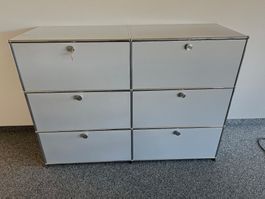 USM Haller Sideboard Mattsilber
