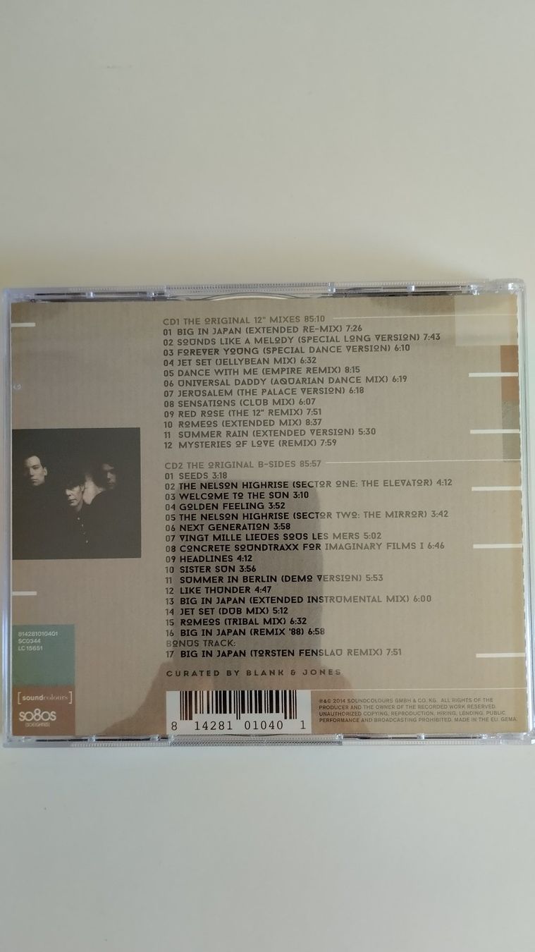 CDs: SO80S PRESENTS ALPHAVILLE 2-CD - CURATED BY BLANK&JONES – Neuf (Voir description) à Basel par Bal-Sagoth 1